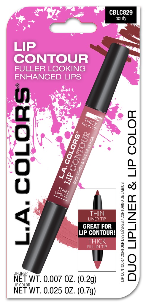 DELINEADOR DE LABIOS LA COLORS POUTY CBLC829