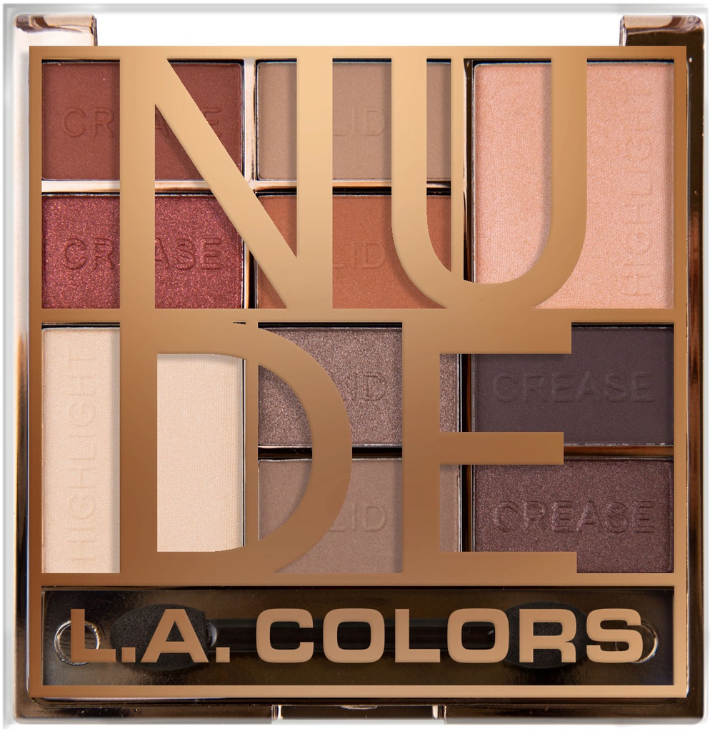 PALETA LA COLORS SOMBRA DE OJOS NUDE CES135