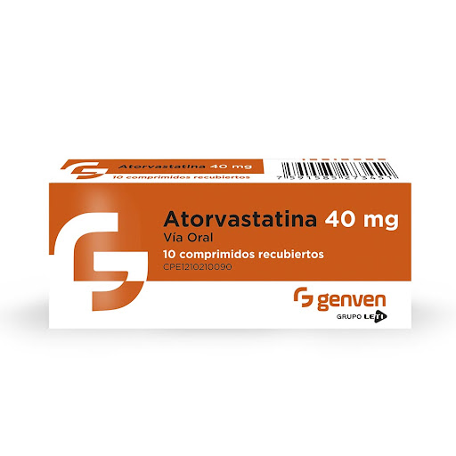 ATORVASTATINA 40MG X 10COMP GENVEN