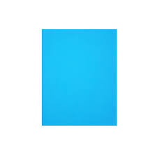 FOAMI MIL COLORES UNICOLOR AZUL CLARO CARTA