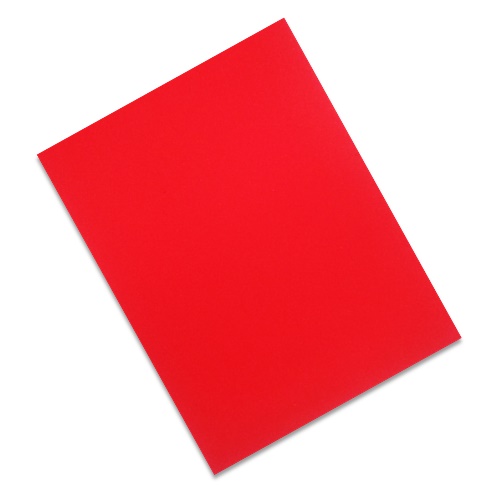 FOAMI MIL COLORES UNICOLOR ROJO CARTA