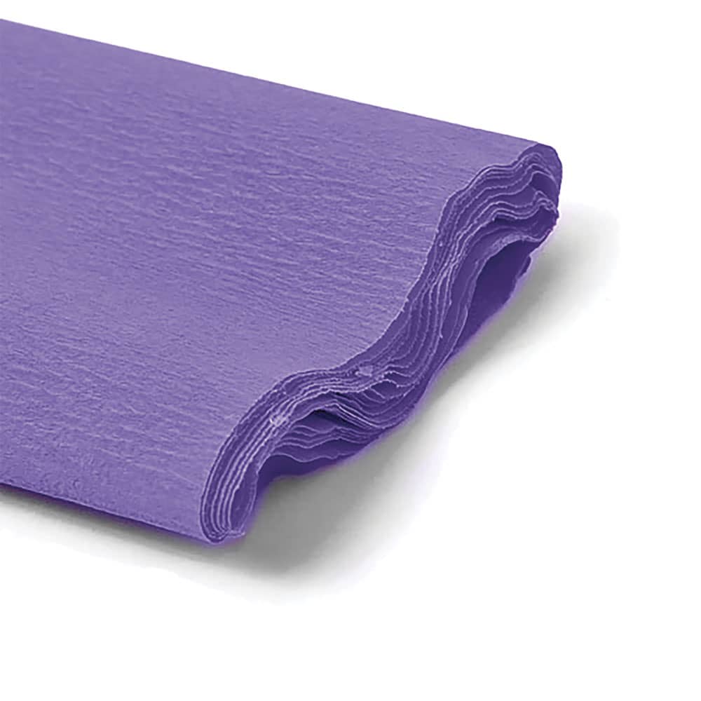 PAPEL CREPE MIL COLORES 0,5X2M LILA PLIEGO