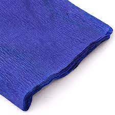 PAPEL CREPE MIL COLORES 0,5X2M AZUL OSCURO PLIEGO