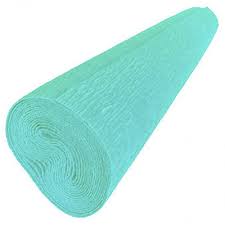 PAPEL CREPE MIL COLORES 0,5X2M VERDE MENTA PLIEGO