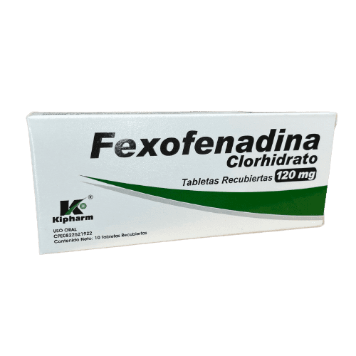 FEXOFENADINA 120MG X 10TABL KIPHARM