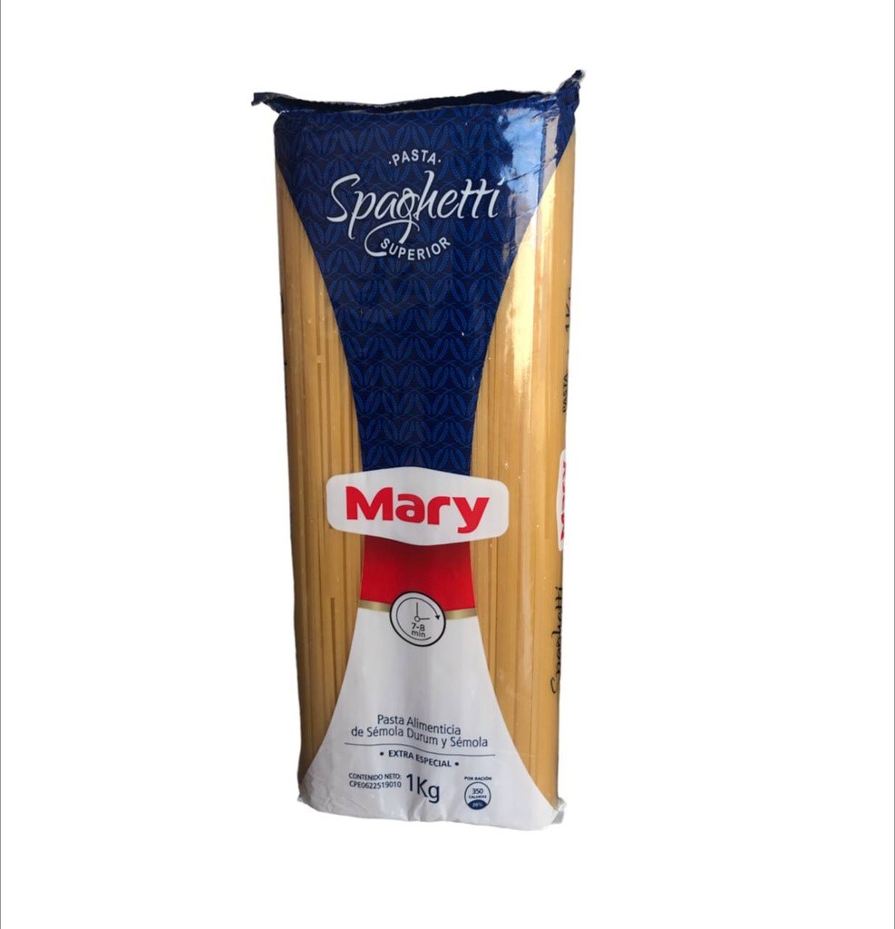 PASTA MARY 1KG SUPERIOR SPAGHETTI