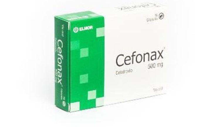 CEFONAX 500MG X 16CAPS CEFADROXILO ELMOR