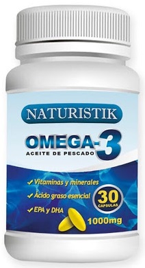OMEGA 3 1000MG X 30CAPS NATURISTIK