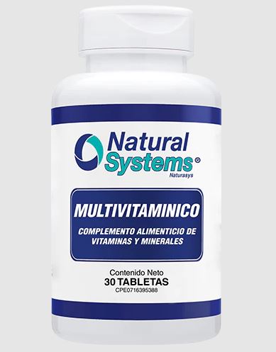 MULTIVITAMINICO X 60TAB NATURAL SYSTEMS