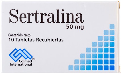 SERTRALINA 50MG X 10TABL COLMED