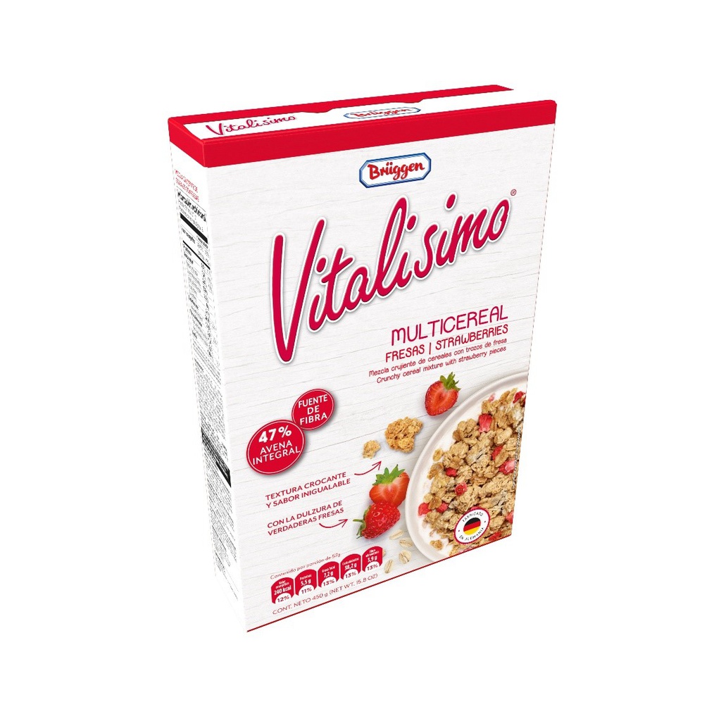CEREAL VITALISIMO 450GR FRESAS MULTICEREAL