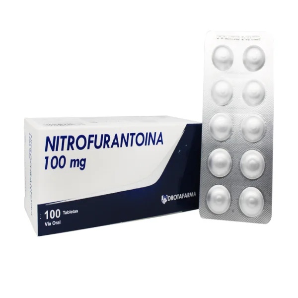 NITROFURANTOINA 100MG X 10TABL BLISTER DROTAFARMA***
