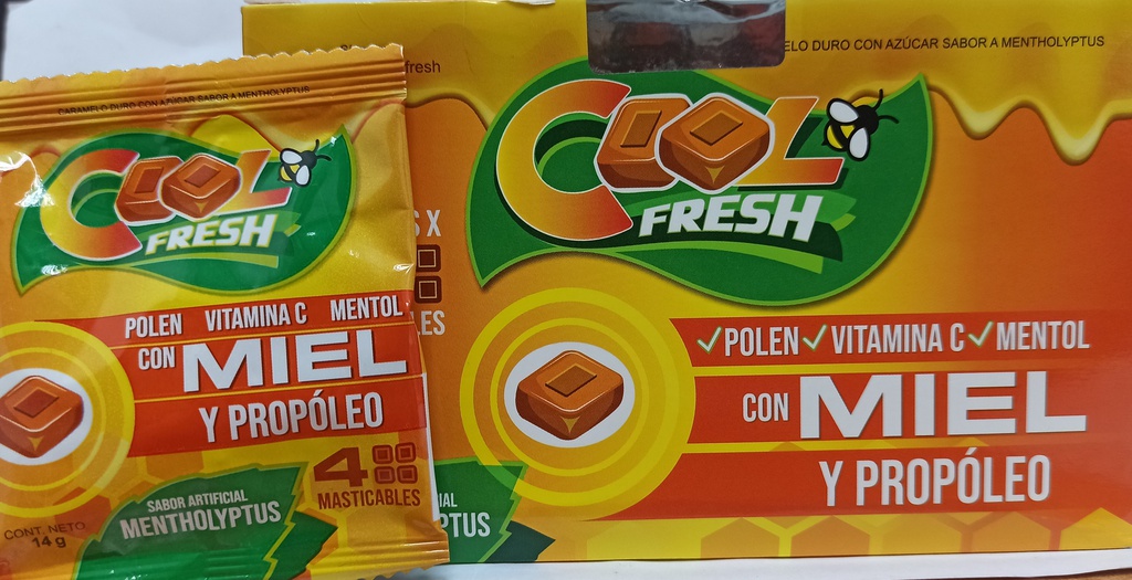 COOL FRESH POLEN 14G X 4TABL LAB NATURAL FRESHLY