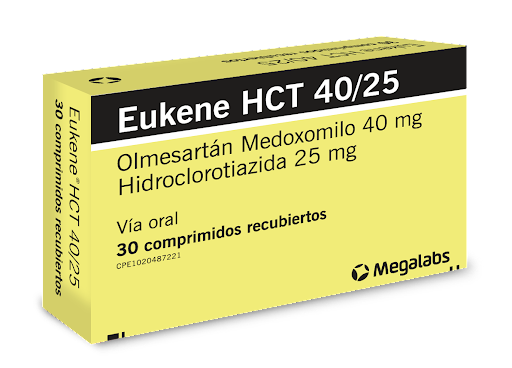 EUKENE HCT 40MG 25MG X 30COMP MEGALABS