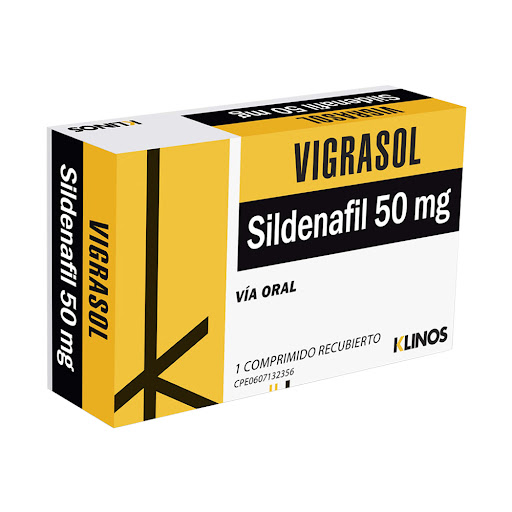 VIGRASOL 50MG X 1COMP SILDENAFIL KLINOS