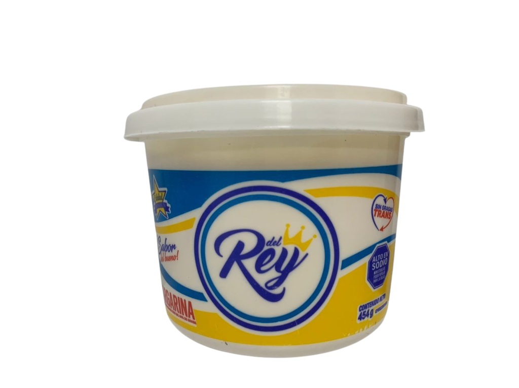 MARGARINA DEL REY 454GR CON SAL