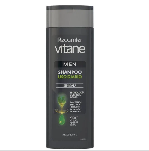 CHAMPU VITANE MEN 400ML USO DIARIO
