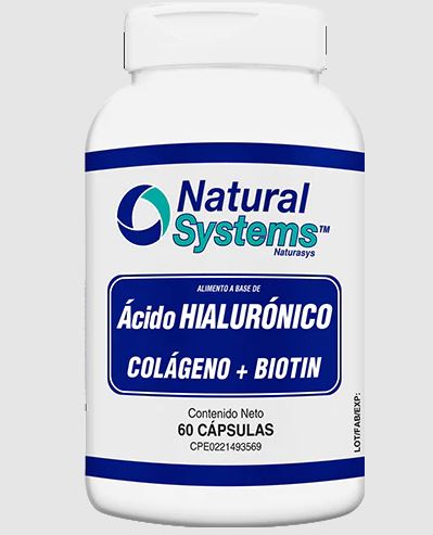 AC HIALURON COLAG BIOT X 60CAPS NATURAL SYSTEMS