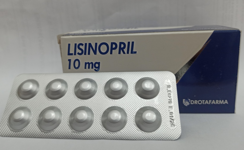 LISINOPRIL 10MG X 10TABL DROTAFARMA