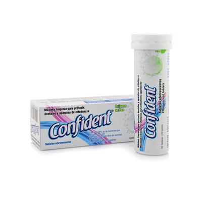 CONFIDENT X 20TAB EFERV LIMP DENTAL MASOCAR