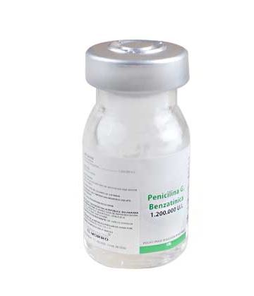 PENICILINA G BENZATINICA 1200000 X 1AMP SOL INY I.M EL MORRO