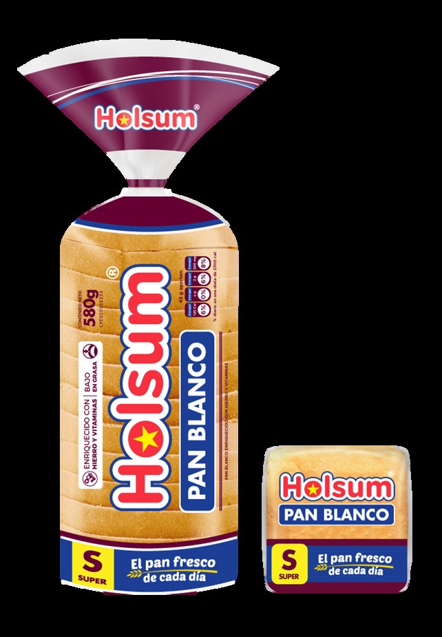 PAN SANDWICH HOLSUM 580GR BLANCO (S)