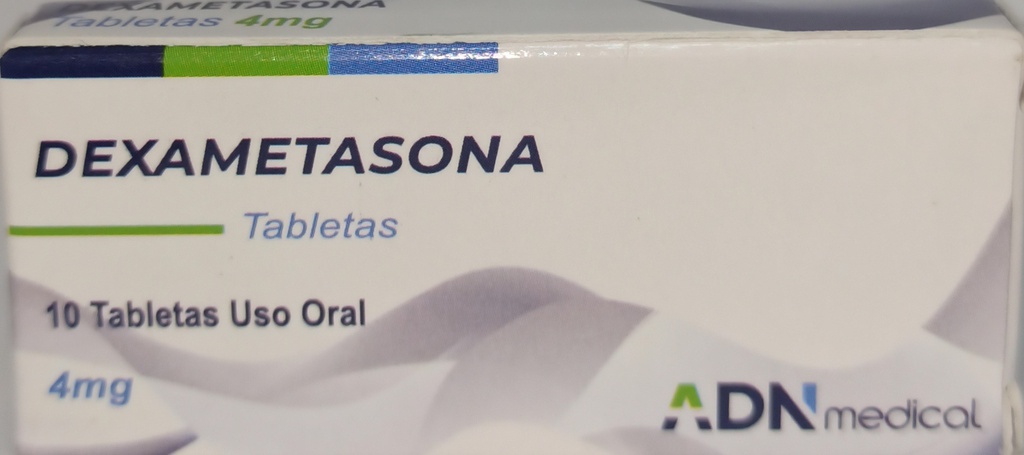 DEXAMETASONA 4MG X 10TABL ADN MEDICAL