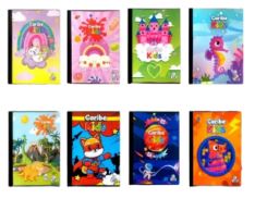 CUADERNO CARIBE DOBLE LINEA 100H KIDS