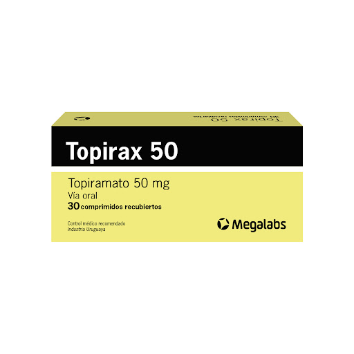 TOPIRAX 50MG X 30TAB MEGALABS