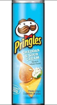PAPAS PRINGLES 158GR CHEDDAR SOUR CREAM &amp; ONION