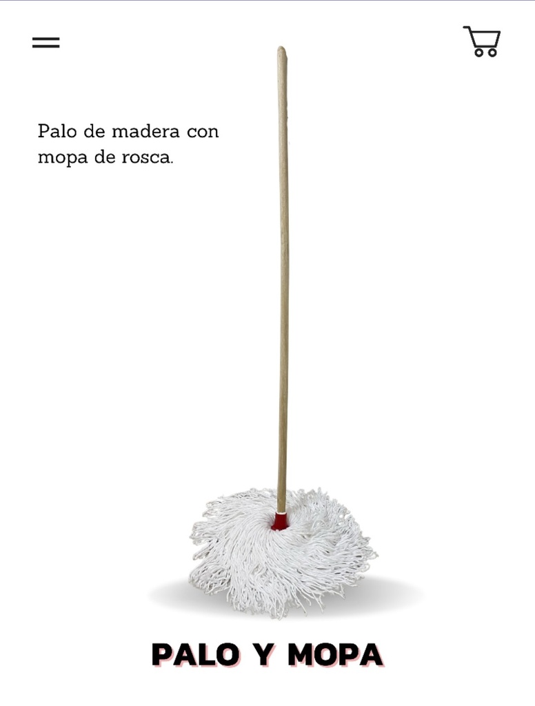 PALO MADERA CON MOPA DE ROSCA RODEXSA