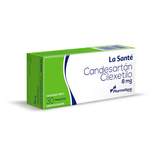 CANDESARTAN 8MG X 10TAB LA SANTE