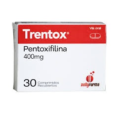 TRENTOX 400MG X 30COMP PENTOXIFILINA DOLLYFARMA