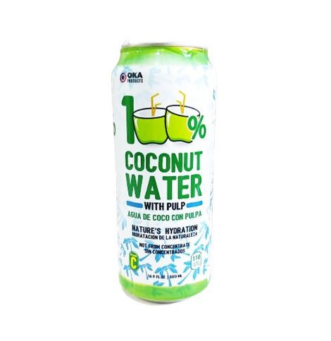 AGUA DE COCO OKA PRODUCTS 500ML CON PULPA
