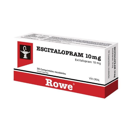 ESCITALOPRAM 10MG X 30COMP ROWE