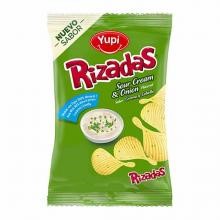 PAPAS RIZADAS YUPI 115GR CREMA DE CEBOLLA