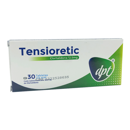 TENSIORETIC 12,5MG X 30TAB CLORTALIDONA DPT
