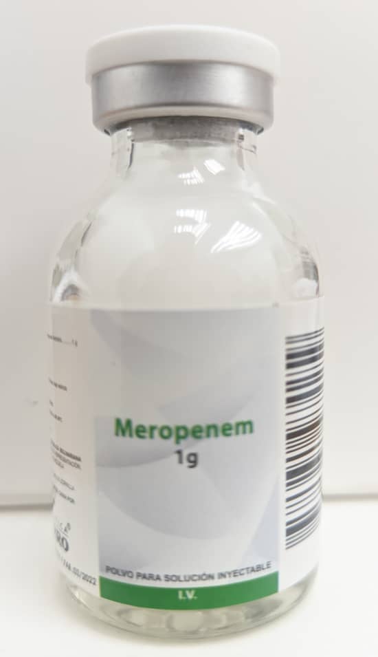 MEROPENEM 1G X 1AMP SOL INY I.V I.M EL MORRO