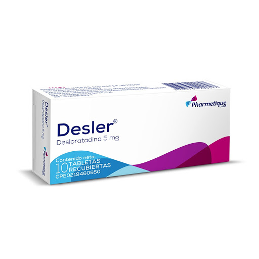 DESLER 5MG X 10TABL PHARMETIQUE