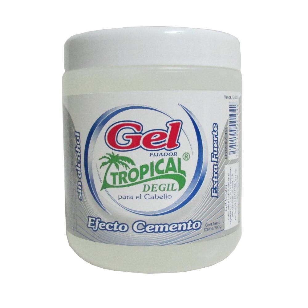 GEL FIJADOR TROPICAL 500GR CRISTAL