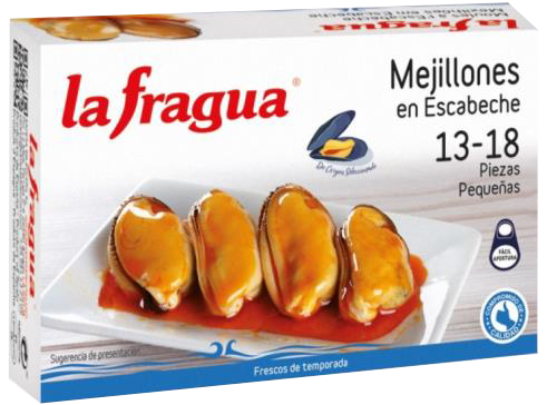 MEJILLONES LA FRAGUA 111GR EN ESCABECHE