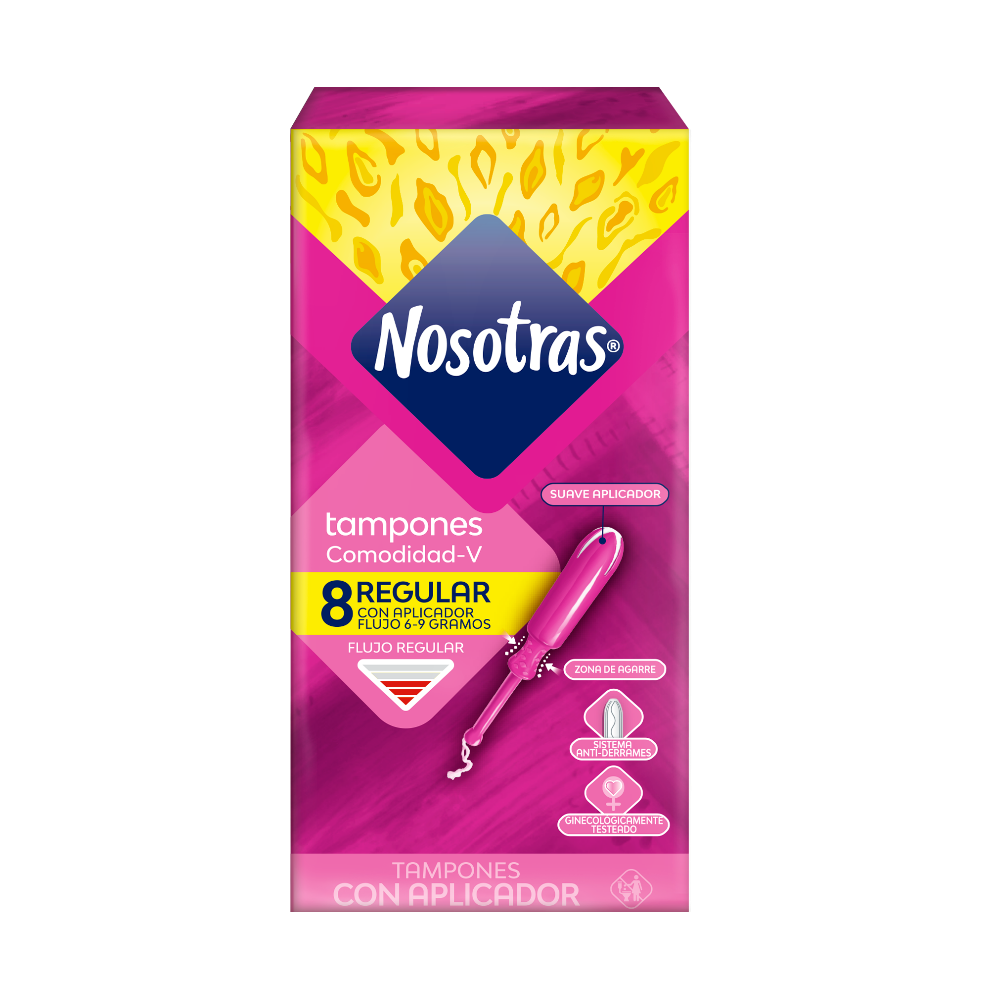 TAMPONES NOSOTRAS REGULAR C/APLICADOR