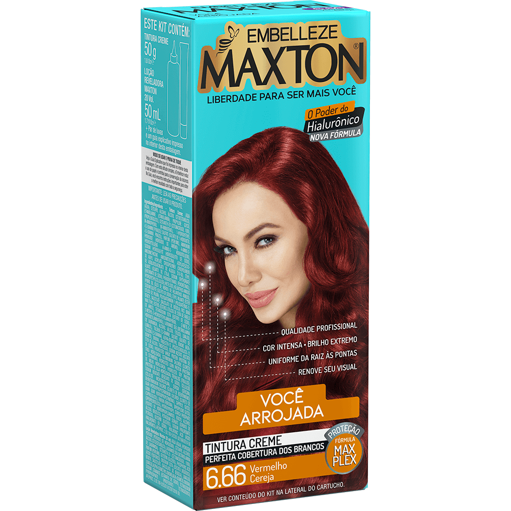 TINTE MAXTON 6.66 ROJO CEREZA