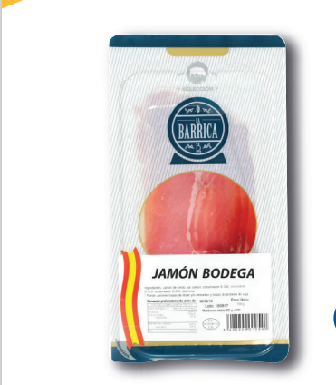 JAMON SERRANO BODEGA 100GR