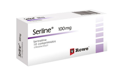 SERLINE 100MG X 10COMP SERTRALINA ROWE