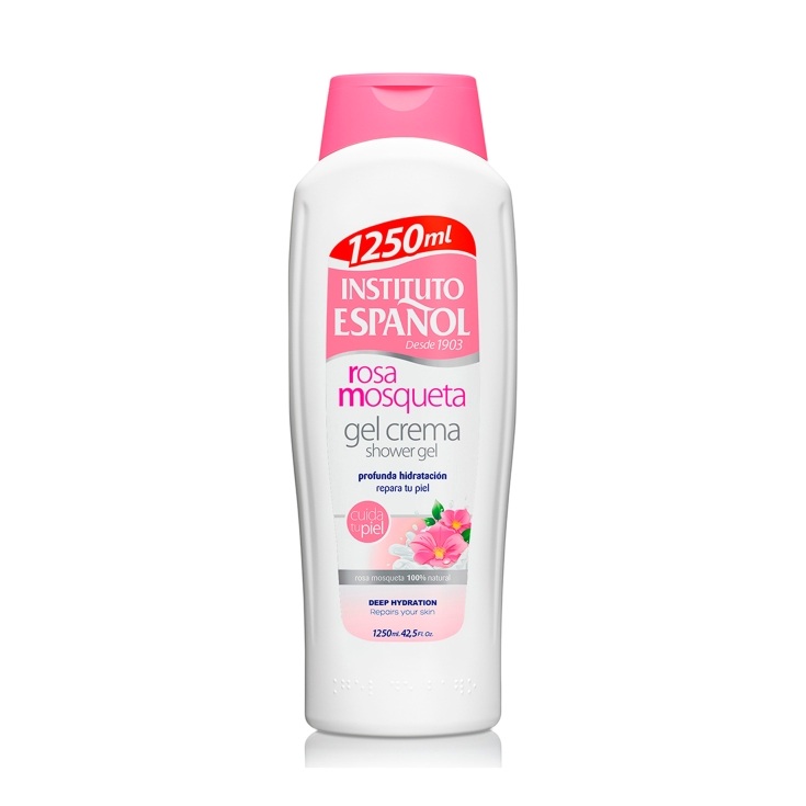 GEL DE BAÑO INST ESPANOL 1,250ML ROSA MOSQUETA