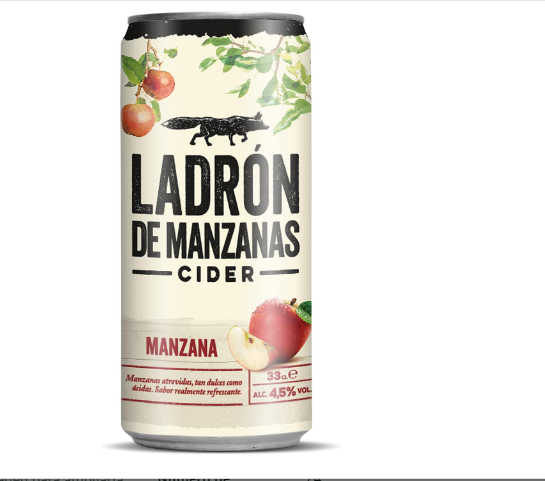 SIDRA LADRON DE MANZANAS 330ML MANZANA