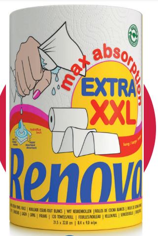 TOALLIN RENOVA 2 CAPAS MAXI XXL