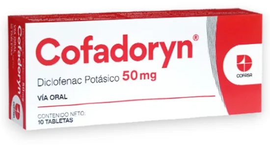 COFADORYN 50MG X 10TABL DICLOFENAC P COFASA