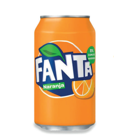 REFRESCO FANTA 330ML NARANJA